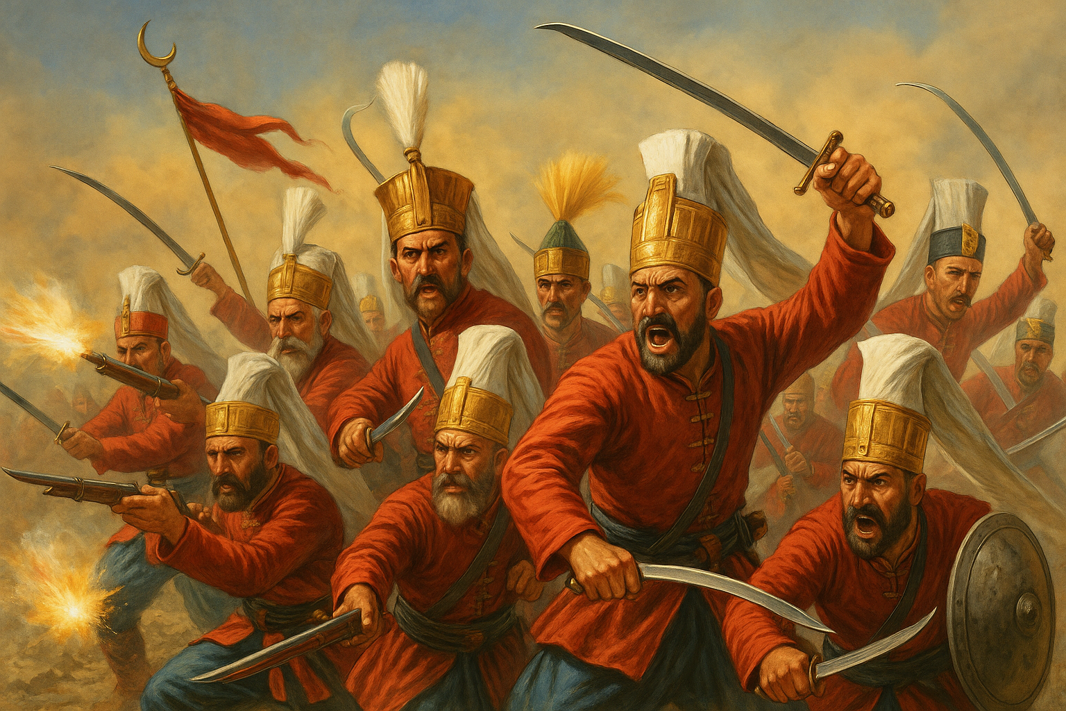 Yeniçeri (Eski Asker ) Padişah 2. Mahmut Ayaklanması