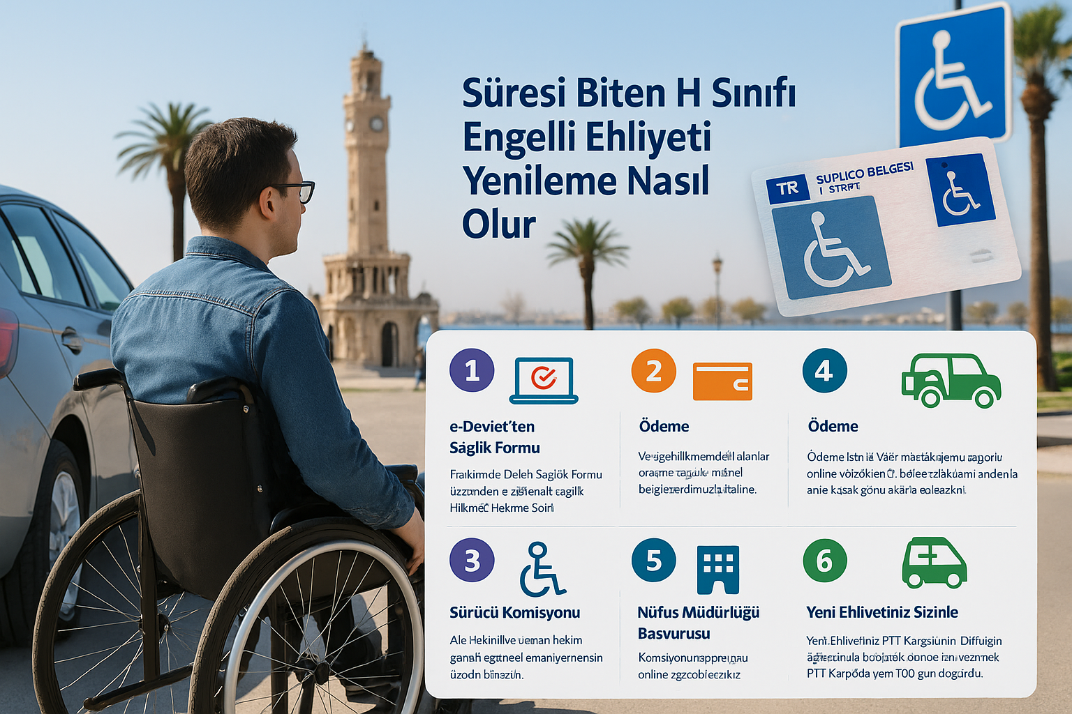 Süresi Biten H Sınıfı Engelli Ehliyeti Yenileme Nasıl Olur